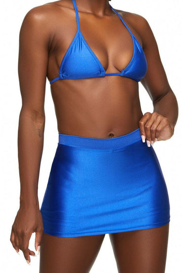 Royal Blue Mini Skort
